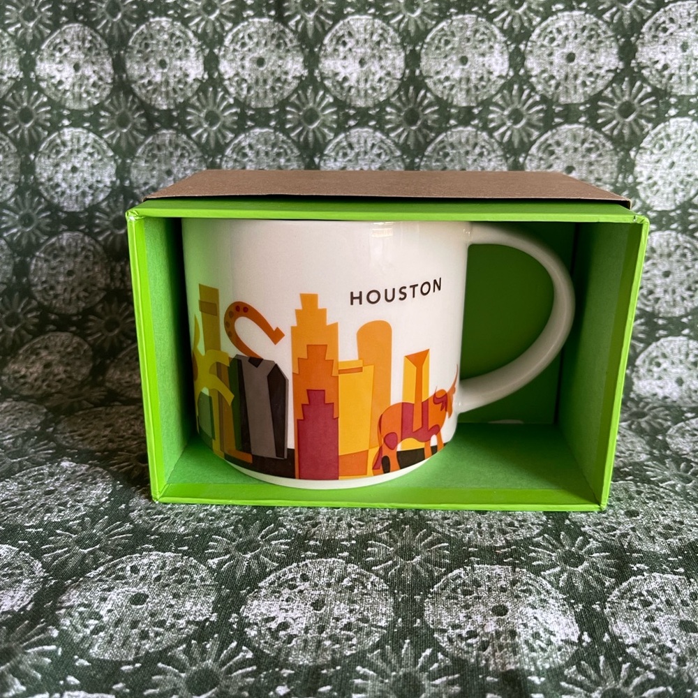 Starbucks “You Are Here Collection” Houston 14 Oz. Mug - Brand New